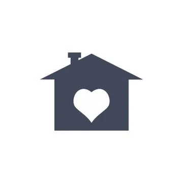 Home Icon Vector flat design style Stock Illustration