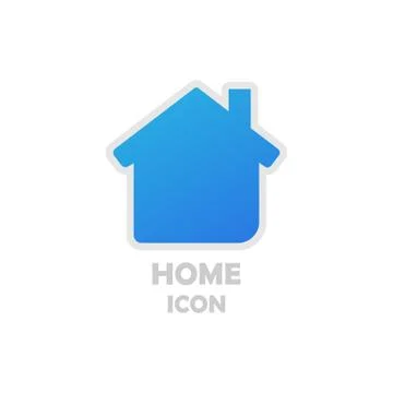 Home icon vector illustration EPS 10 Stock Illustration