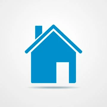 Home icon - vector illustration Stock Illustration