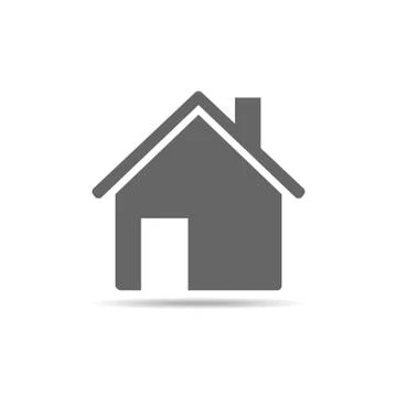 Home icon - vector illustration Stock Illustration