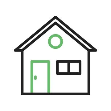 Home icon vector image. Stock Illustration
