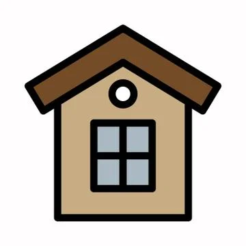 Home icon vector logo or illustration. Stock Illustration