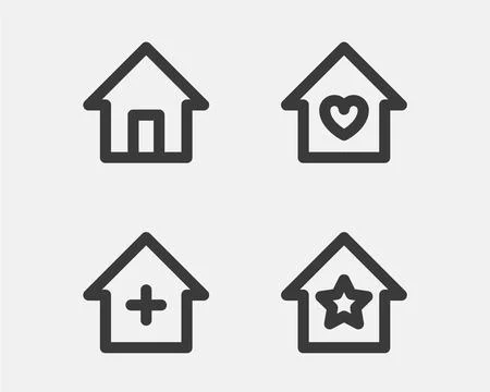 Home icon vector. Simple house symbol. Homepage sign for web site or app. イラスト素材