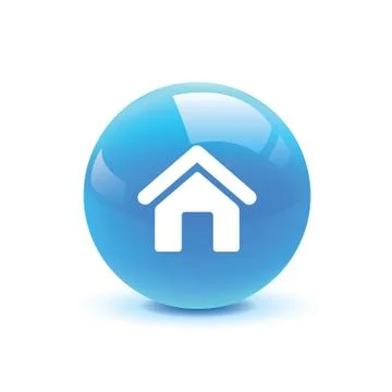Home icon web Stock Illustration