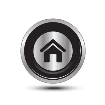 Home icon web Stock Illustration