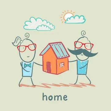 Home Stock Illustration