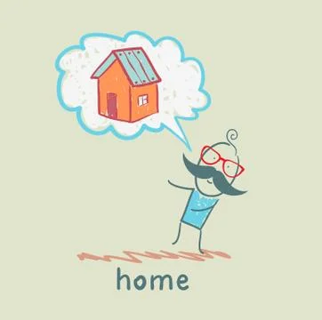 Home Stock Illustration