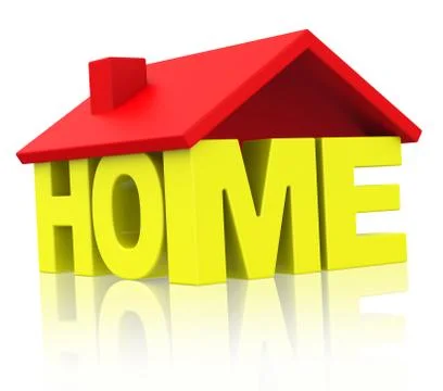 HOME Stock Illustration