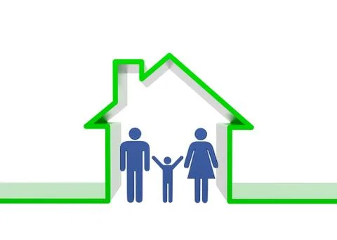 Home Stock Illustration