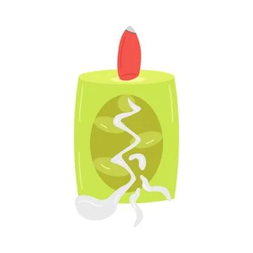Home incense, aroma diffuser. Aromatherapy. Eps 10 Stock-Illustration