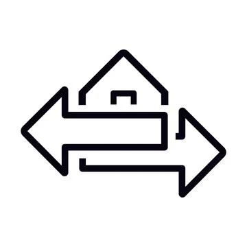 Home insulation vector illustration on a background.Premium quality symbols.vect Stock Illustration
