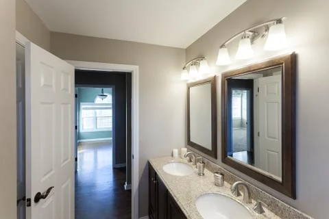 Home Interior Bathroom Stock Photos