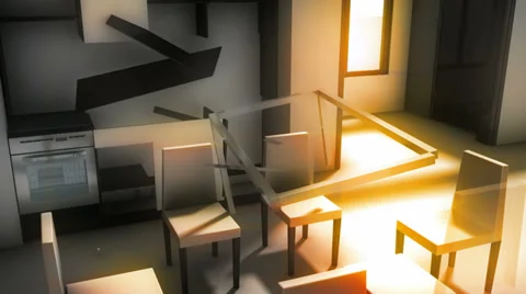 Home interior build Stock Footage 32402932