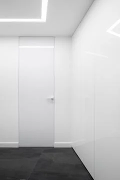 Home interior with ceiling light Stock Photos