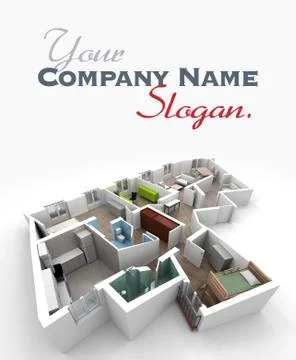 Home interior Иллюстрация