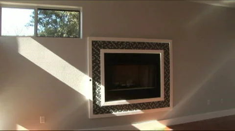 Home interior pan Video stock 591033