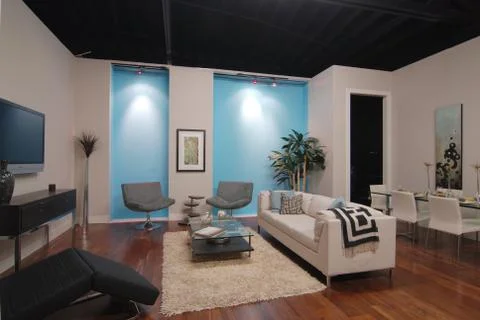 Home interior Fotos Stock