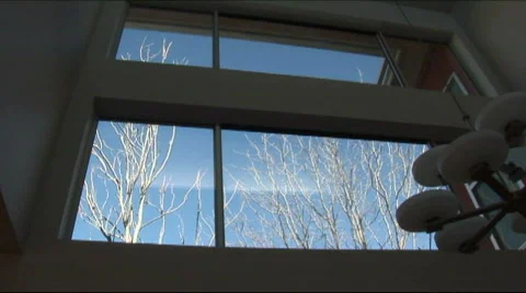 Home interior side pan Stock Footage 590962