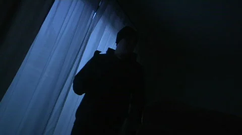 Home Invasion 1 Stock Footage 460419