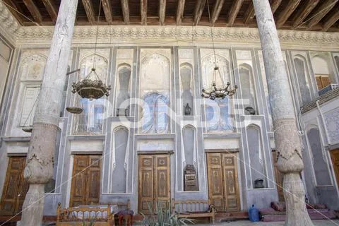Home in Jewish Quarter, Bukhara, Uzbekistan Stock Photos