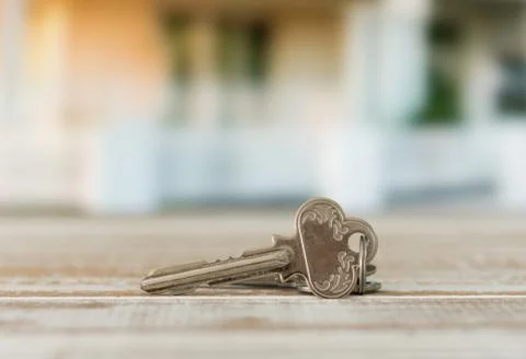 Home keys Stock Photos