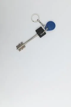 Home keys on white background Stock Photos