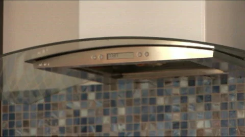 Home kitchen hood vent Stock-Footage 590928
