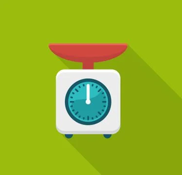 Home kitchen scales Stock Illustration