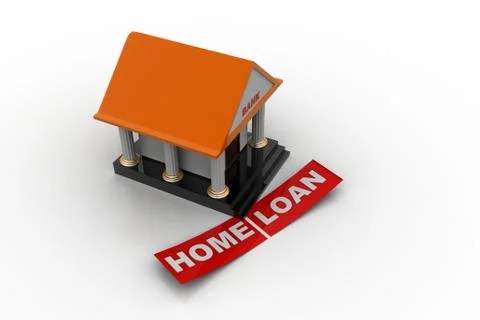 Home loan concept Free Stock Illustration