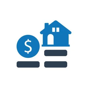 Home Loan Icon Stock Illustration