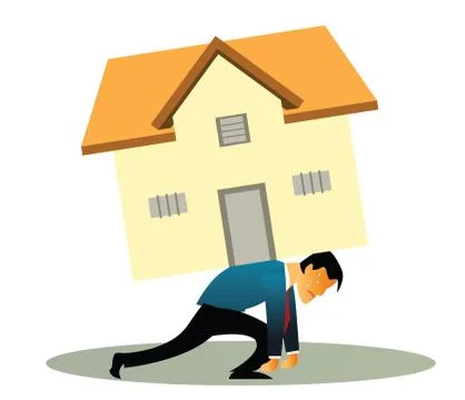 Home loan Illustrazione stock