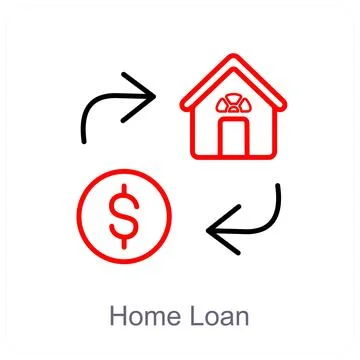 Home Loan Stock Illustration