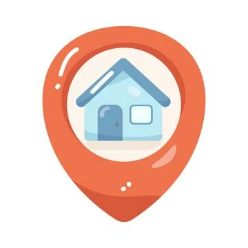 Home location Stock Illustration