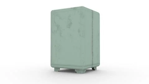 Home Lockers on white background Illustrazione stock