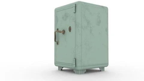 Home Lockers on white background Illustrazione stock