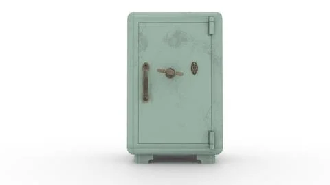 Home Lockers on white background Illustrazione stock