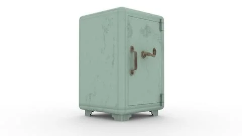 Home Lockers on white background Illustrazione stock