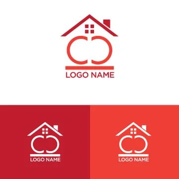 Home logo design Stock Illustration