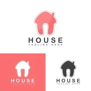 Home logo design Stock Illustration