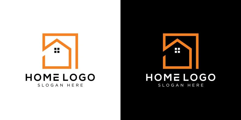 Home Logo Design Template vector Stock Illustration