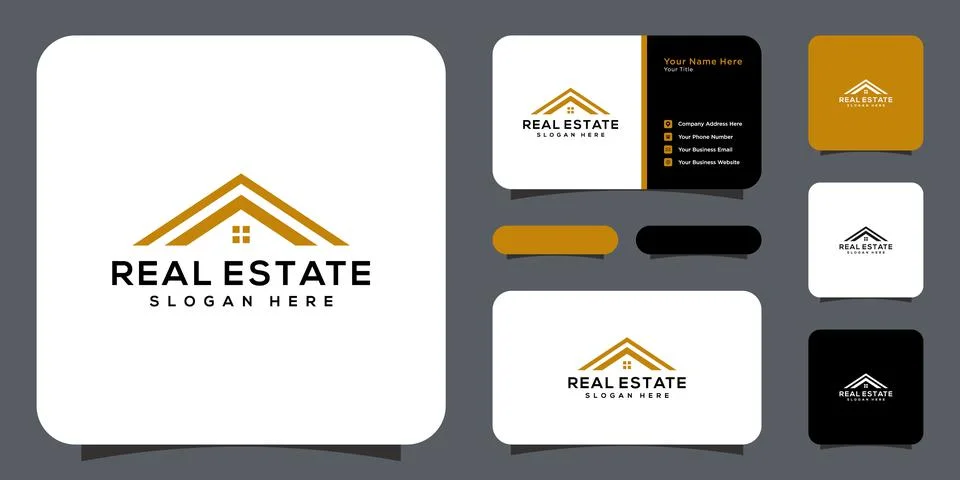 Home Logo Design Template vector Stock Illustration