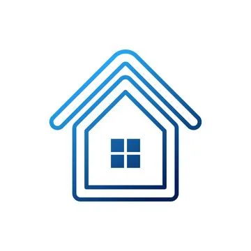 Home Logo icon vector design illustration. House logo design concept for Home Stock-Illustration