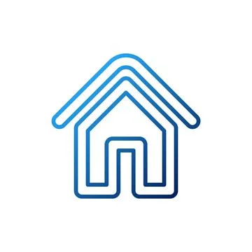 Home Logo icon vector design illustration. House logo design concept for Home Stock Illustration
