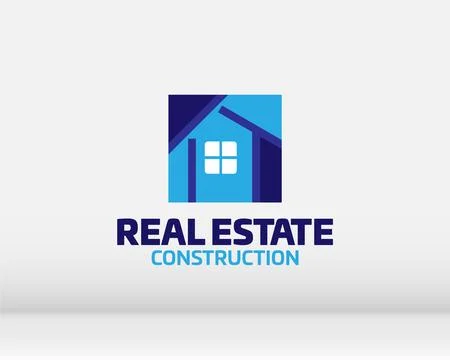Home logo icon vector illustration design template.Home and house logo desi.. Stock Illustration
