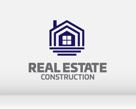 Home logo icon vector illustration design template.Home and house logo desi.. Stock Illustration