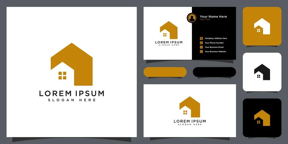 Home logo vector design concept Stock Illustration