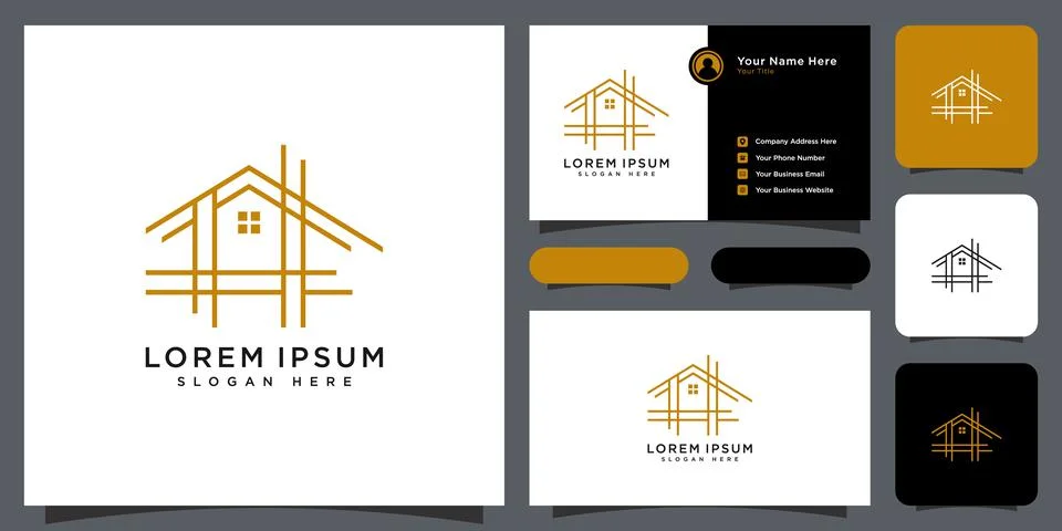 Home logo vector design concept Stock Illustration