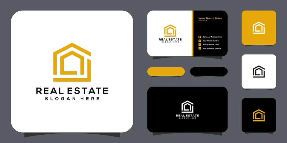 Home logo vector design concept Stock Illustration