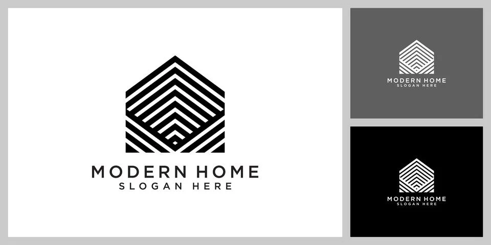 Home logo vector design concept Stock Illustration