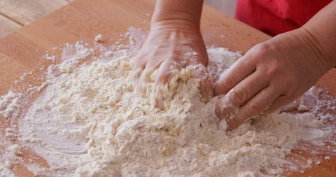 Home made gingerbread, close-up Stock Footage 97414854